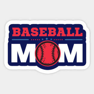 Baseball mom Sticker